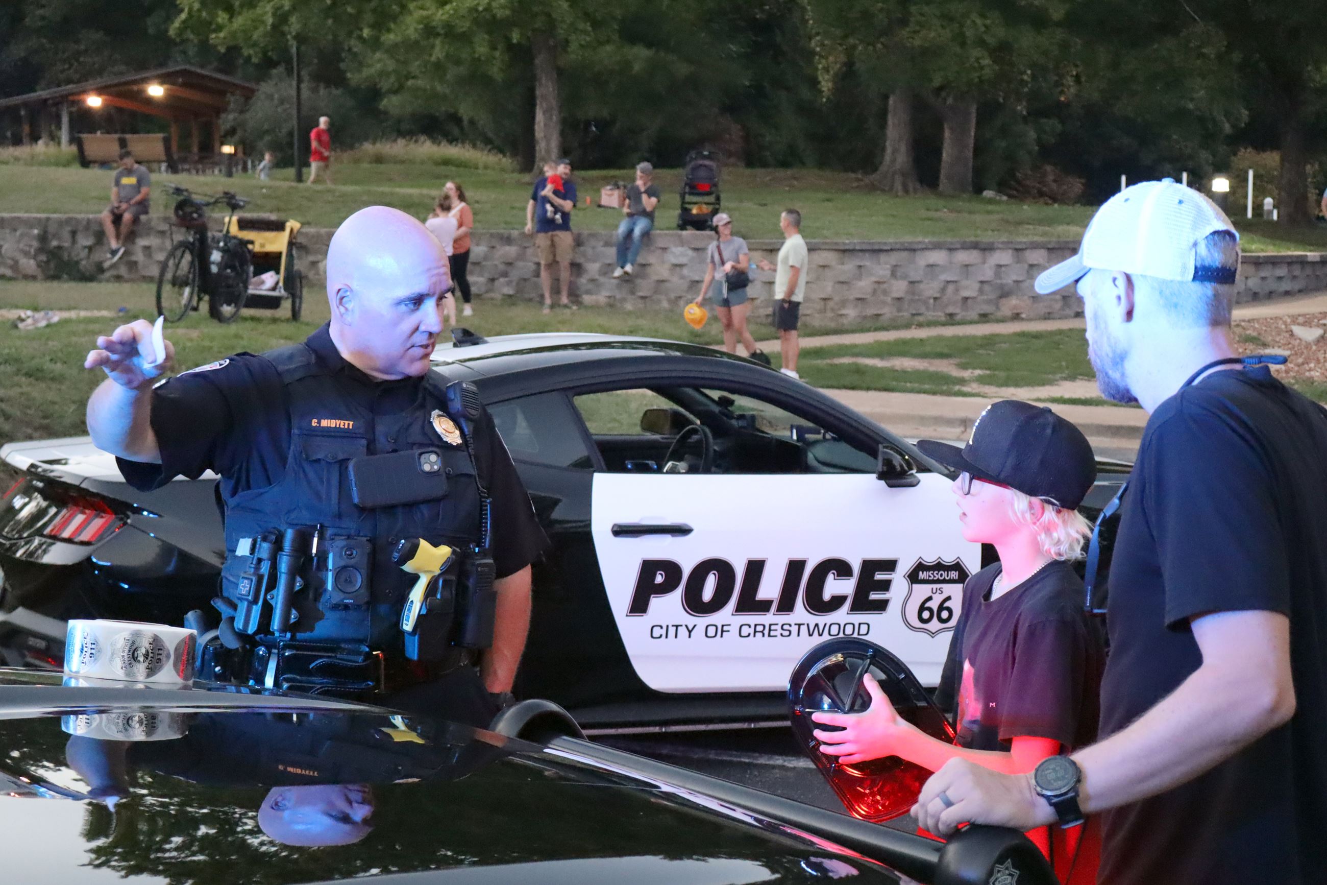 Police Officer and Boy